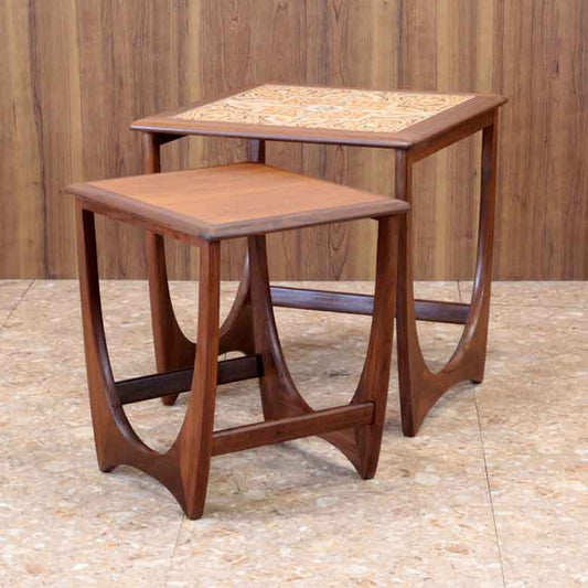 ネストテーブル2P G-plan ヴィンテージ イギリス ローテーブル ミッドセンチュリー