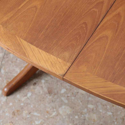 ダイニングテーブル ネイサン オーバル イギリス チーク 完成品 NATHAN