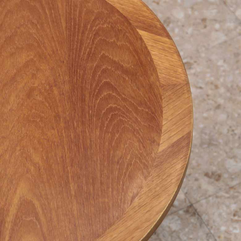 ダイニングテーブル ネイサン オーバル イギリス チーク 完成品 NATHAN