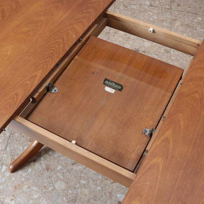 ダイニングテーブル ネイサン オーバル イギリス チーク 完成品 NATHAN