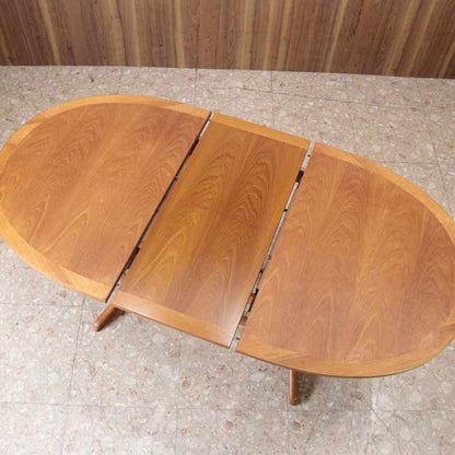 ダイニングテーブル ネイサン オーバル イギリス チーク 完成品 NATHAN