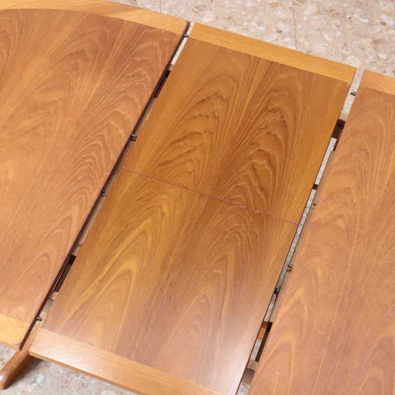 ダイニングテーブル ネイサン オーバル イギリス チーク 完成品 NATHAN