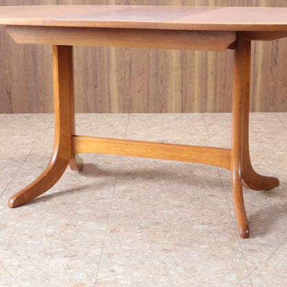 ダイニングテーブル ネイサン オーバル イギリス チーク 完成品 NATHAN