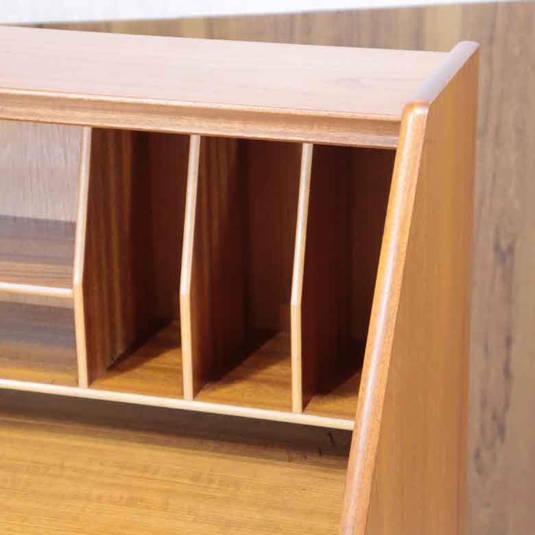 ビューロー ネイサン ライティング イギリス チーク 完成品 NATHAN Parker Knoll 扉タイプ