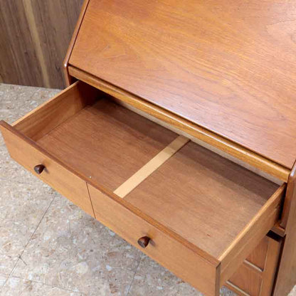 ビューロー ネイサン ライティング イギリス チーク 完成品 NATHAN Parker Knoll 扉タイプ