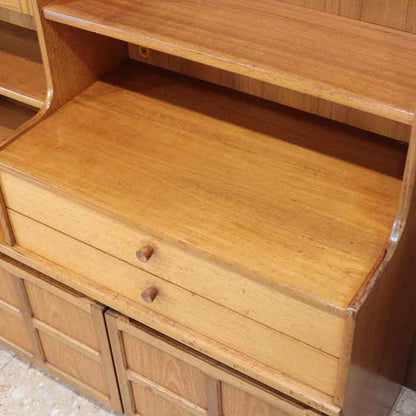 キャビネット ネイサン カップボード イギリス チーク 完成品 NATHAN