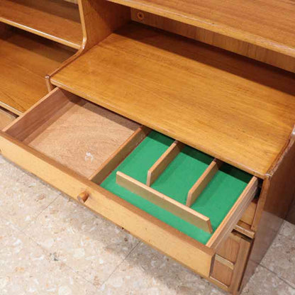 キャビネット ネイサン カップボード イギリス チーク 完成品 NATHAN