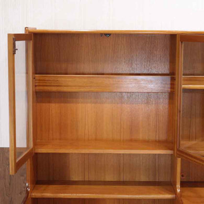 キャビネット ネイサン カップボード イギリス チーク 完成品 NATHAN