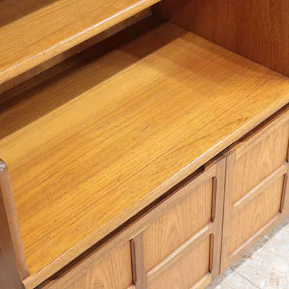 キャビネット ネイサン カップボード イギリス チーク 完成品 NATHAN