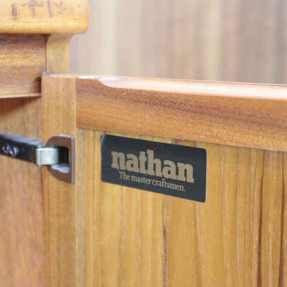 キャビネット ネイサン カップボード イギリス チーク 完成品 NATHAN