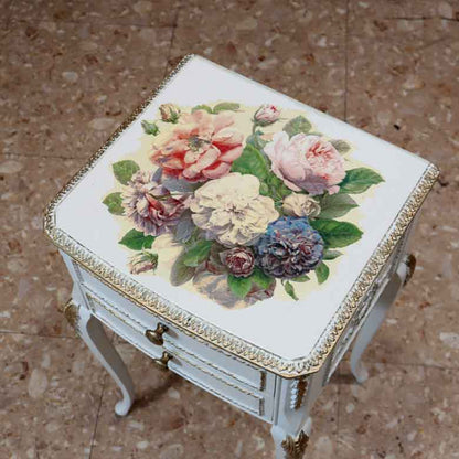 サイドチェスト ヴィンテージ イギリス ホワイト Olympus Furniture of London 147-1