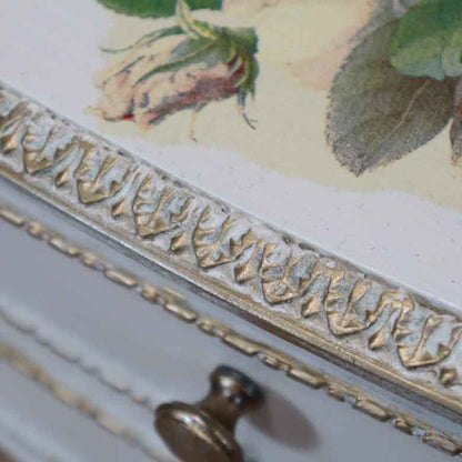 サイドチェスト ヴィンテージ イギリス ホワイト Olympus Furniture of London 147-2