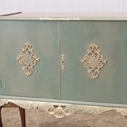 カクテルキャビネット ヴィンテージ イギリス サイドボード 猫脚