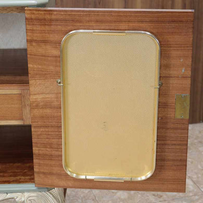 カクテルキャビネット ヴィンテージ イギリス サイドボード 猫脚