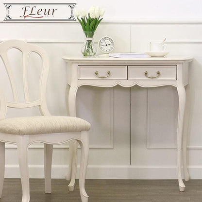 デスク コンソール テーブル 花代 電話台 東海家具 フルール WH リビングデスク75 ホワイト 378459