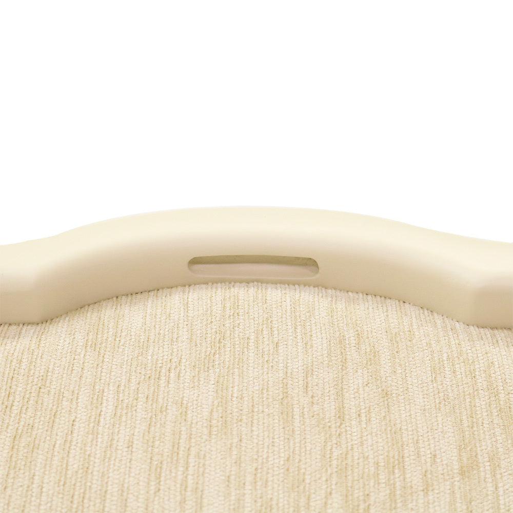 ダイニングチェア アンティーク ホワイト 木製 椅子 チェアー クラシック 白家具 姫 プリンセス フルールWH 東海家具 455969