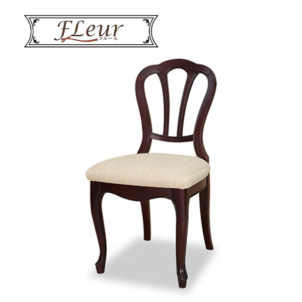 ダイニングチェア デスクチェア 東海家具 フルール DM LDチェア マホガニー ダークブラウン 456065
