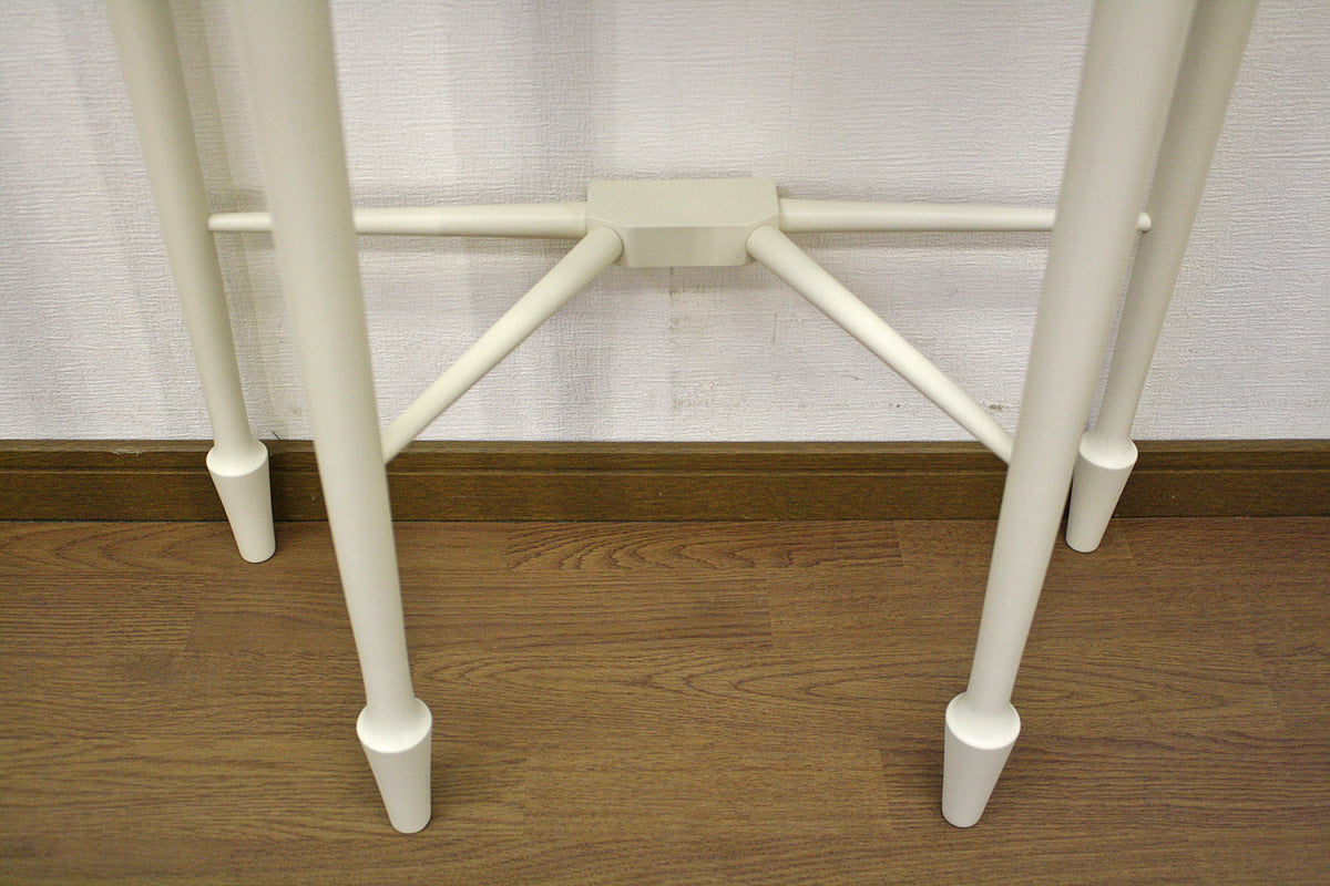 コンソールテーブル 半円 アンティーク ホワイト 木製 クラシック 白家具 姫 プリンセス おしゃれ かわいいフルールWH 東海家具 784335