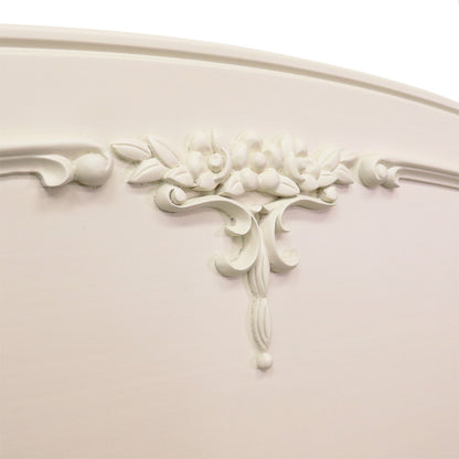 ベッド シングル 東海家具 ベッドフレーム 木製 クラシック 白家具 姫 フルールWH 378350