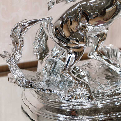 馬の置物 オブジェ ツインホース 風水 縁起物 オーナメント