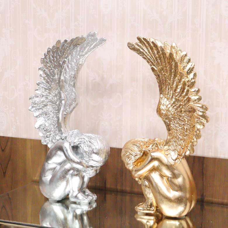 天使の置物 オブジェ エンジェル 風水 縁起物 オーナメント