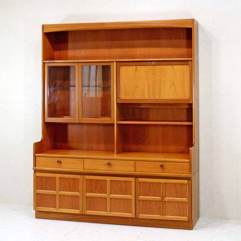 キャビネット ネイサン カップボード イギリス チーク NATHAN Parker Knoll ミッドセンチュリー 北欧 ヴィンテージ