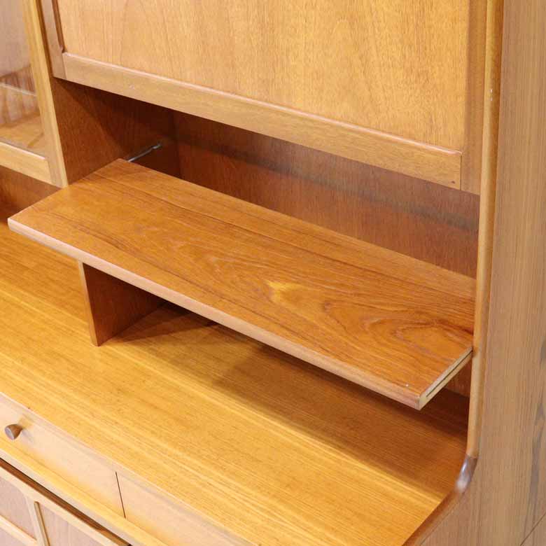 キャビネット ネイサン カップボード イギリス チーク NATHAN Parker Knoll ミッドセンチュリー 北欧 ヴィンテージ