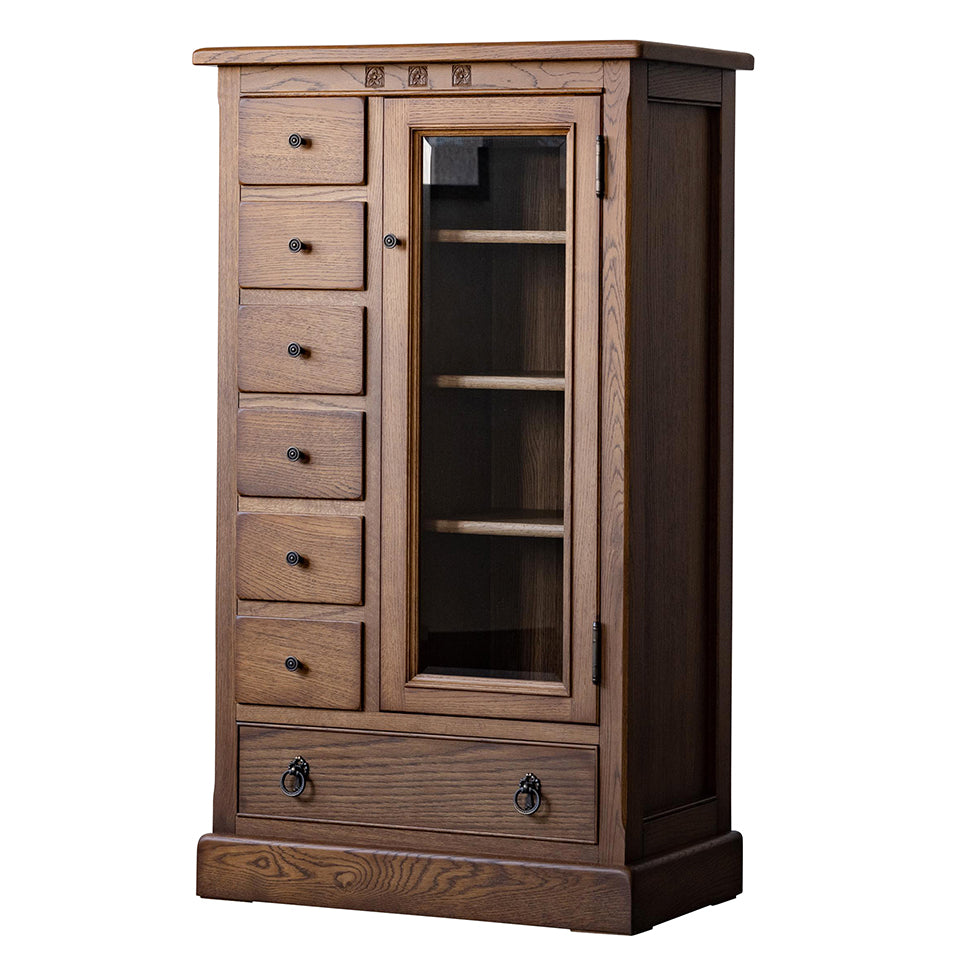 北海道民芸家具 国産家具 チェスト サイドチェスト キャビネット W62 厳選素材 Canterbury カンタベリー 62チェストキャビネット