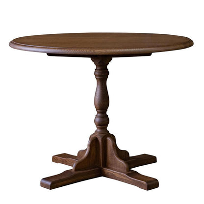 北海道民芸家具 国産家具 ダイニングテーブル ラウンドテーブル 丸型ティーテーブル 選べるサイズ 厳選素材 Canterbury カンタベリー