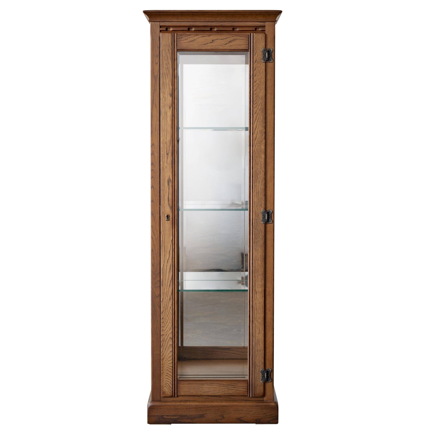 北海道民芸家具 国産家具 キュリオケース キャビネット W50 厳選素材 Canterbury カンタベリー キュリオ50