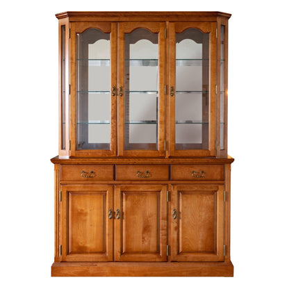 北海道民芸家具 国産家具 リビングボード キッチン収納 3ドアキャビネット 135cm Chelsea チェルシー 日本製