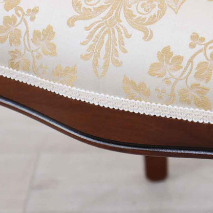 ダイニングチェア イタリア ベージュ 木製 猫脚 TX-BEIGE