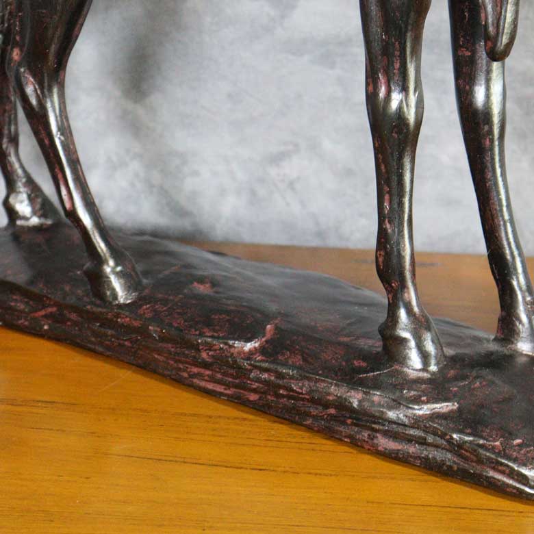 馬のオブジェ 置物 アンティーク オーナメント オブジェ ヴィンテージ 動物 ウマ 風水