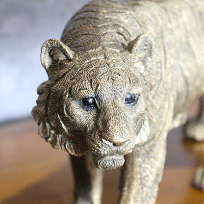 トラのオブジェ 置物 アンティーク オーナメント オブジェ ヴィンテージ