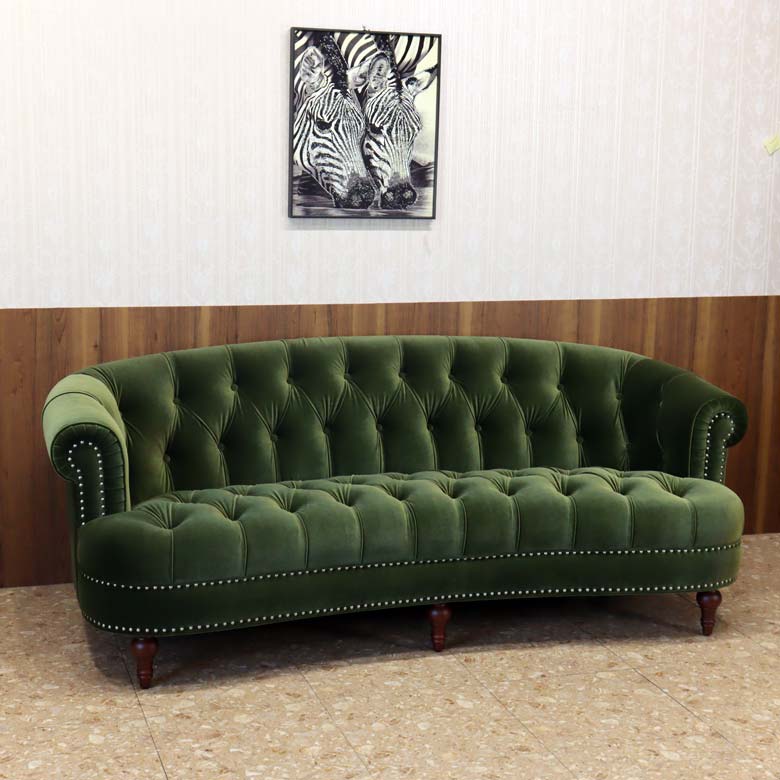 ジェニファーテイラー 3人掛けソファー グリーン JENNIFER TAYLOR