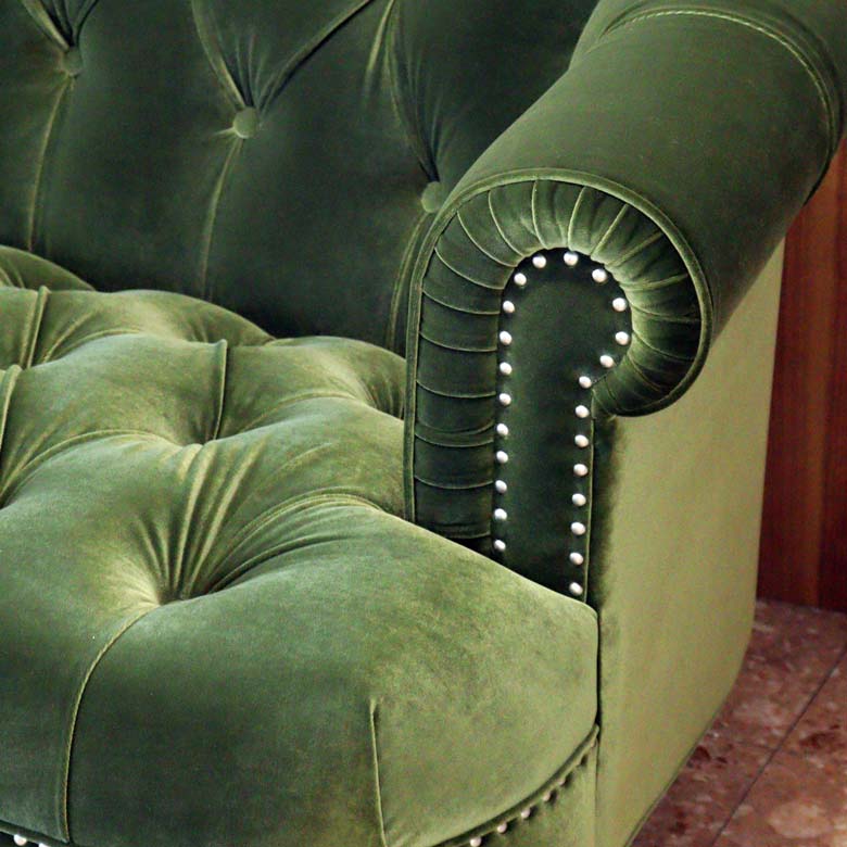 ジェニファーテイラー 3人掛けソファー グリーン JENNIFER TAYLOR