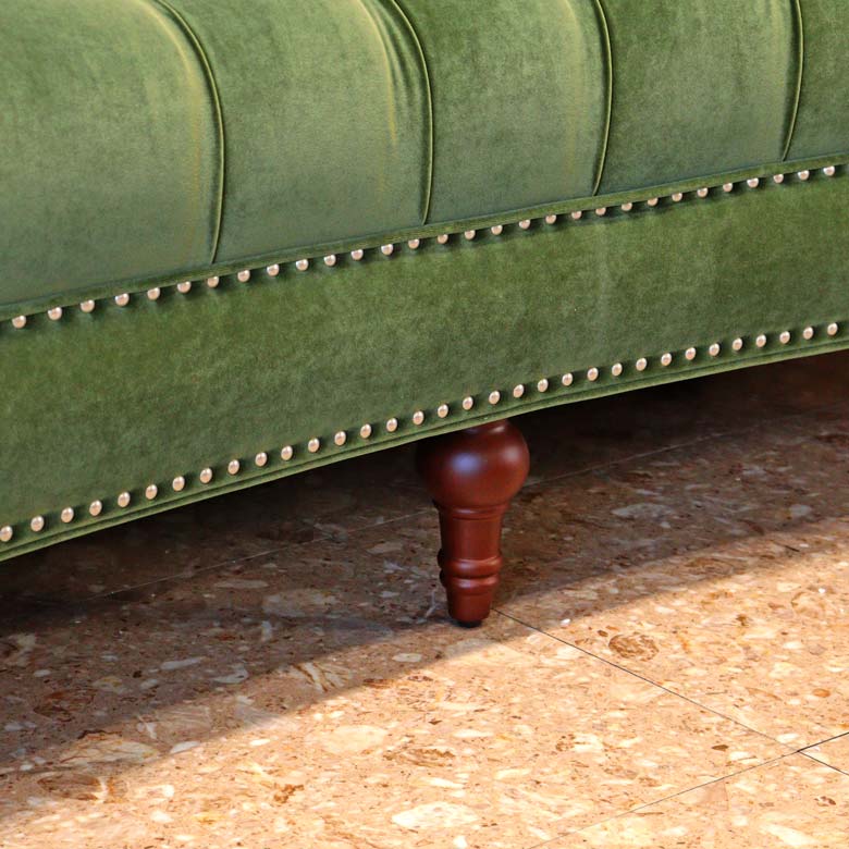 ジェニファーテイラー 3人掛けソファー グリーン JENNIFER TAYLOR