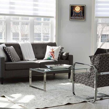 アートフレーム ネコマムシ 41㎝ クリスタルピクチャー ウォールデコ 猫