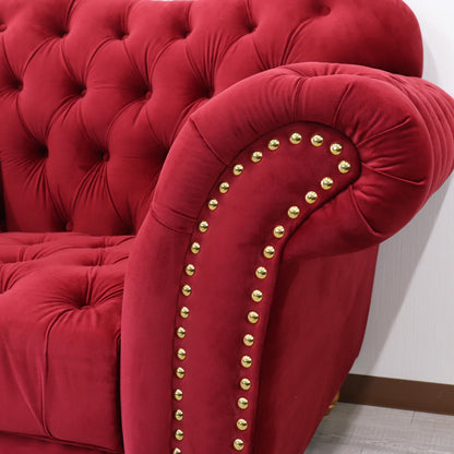 1Pソファ ハイバック ベロア グレーレッド 1人がけ ベルベット