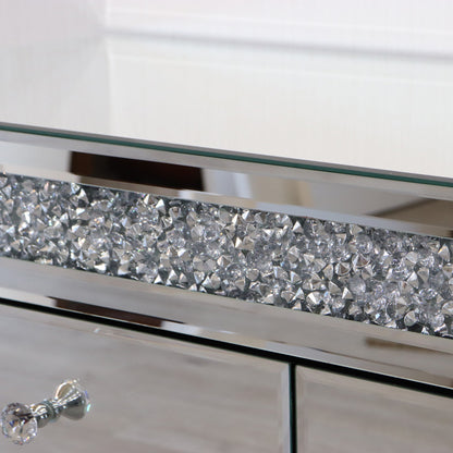 ミラー家具 ドレッサー 3面鏡 スツール 3点セット コスメ