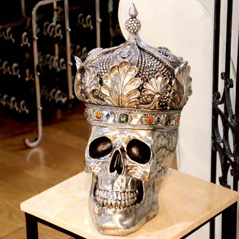 スカル オブジェ 骸骨 オーナメント