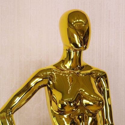 マネキン レディゴールド オブジェ 置物 金 大きい トルソー