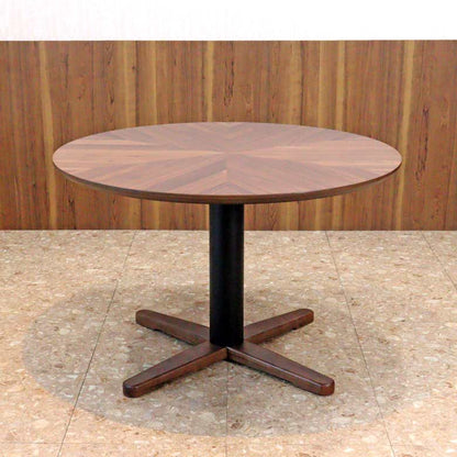 ダイニング 4点セット 110cm 回転チェア 食卓テーブル レトロモダン