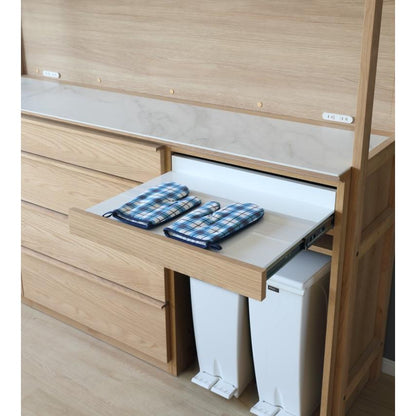 シギヤマ家具 キッチンカウンター 150cm フリーク ダイニングボード 食器棚 FREEK 組み合わせ対応