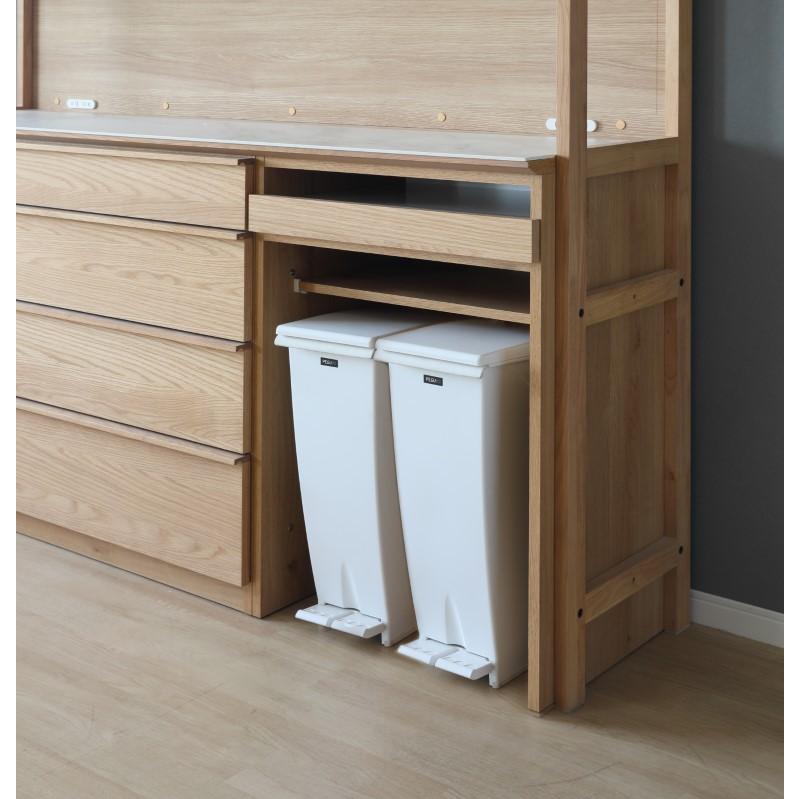 取付無料！シギヤマ家具 天然木北欧風アンティーク食器棚 キッチンカウンター✨ シギヤマ家具 キッチンボード 180cm LUNCH ランチ – 輸入家具の