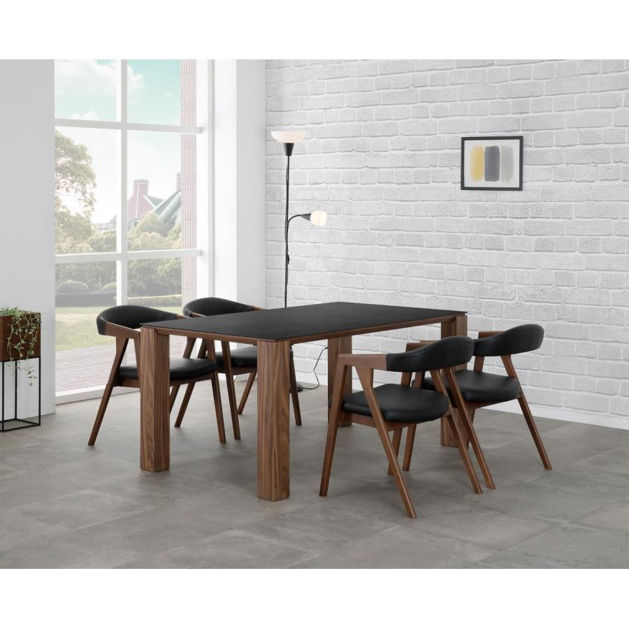 シギヤマ家具 ダイニング5点セット 150cm 180cm BURK ブルク セラミック天板 2色対応