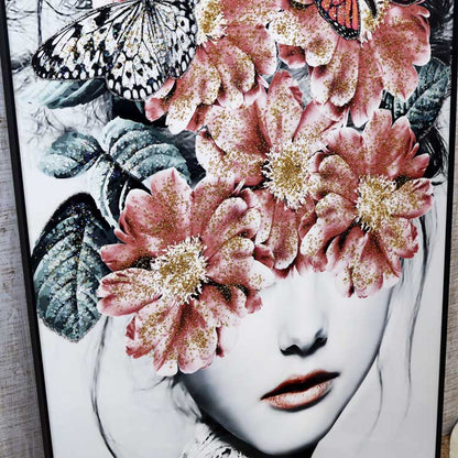 アートフレーム バタフライ 180cm 水晶絵 ウォールデコ