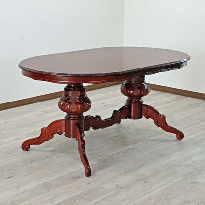 イタリア ダイニングテーブル 160cm幅 4人用 6人用 象嵌 レジーナ