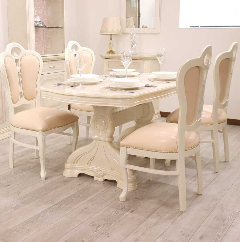 ガレージセール サルタレッリ アマルフィ ダイニングテーブル 5点セット 165cm