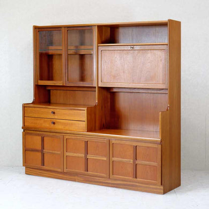 キャビネット ネイサン カップボード イギリス チーク 完成品 NATHAN Parker Knoll ミッドセンチュリー 北欧 ヴィンテージ